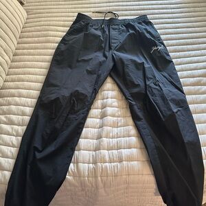 YOUNGLA Men's Black Joggers